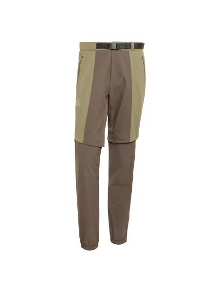 ADIDAS TERREX Outdoorové kalhoty Xperior Utilitas světle / khaki / olivová šedá