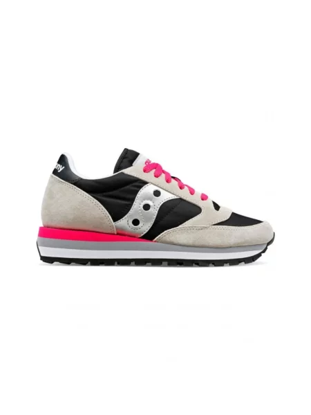 Sneakersy Saucony Jazz skórzane czarne