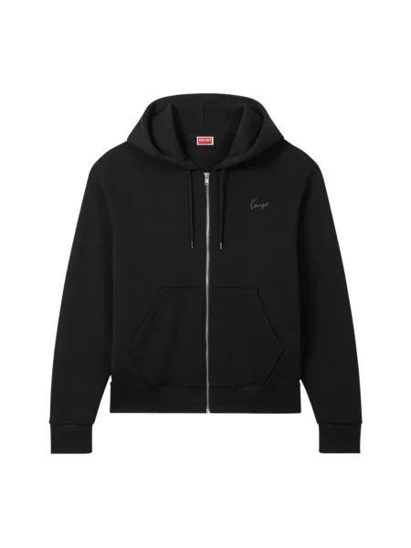 Bluza z kapturem Kenzo klasyczna czarna