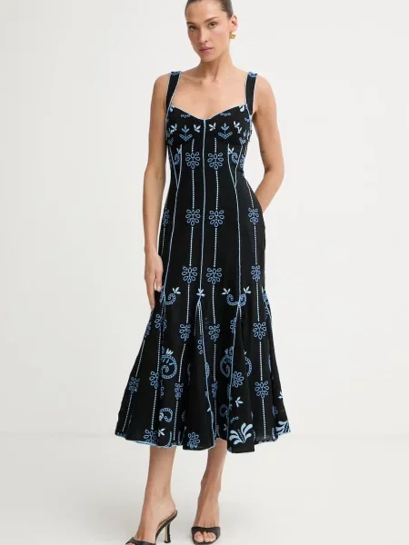 Charo Ruiz Ibiza rochie cu Naia negru