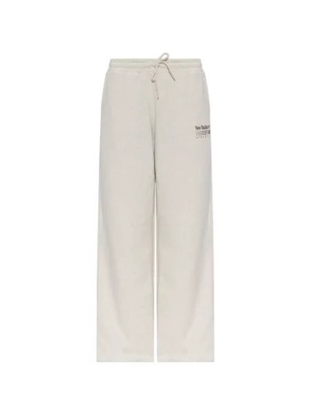 Pantaloni New Balance cu imagine alergare cu cordon