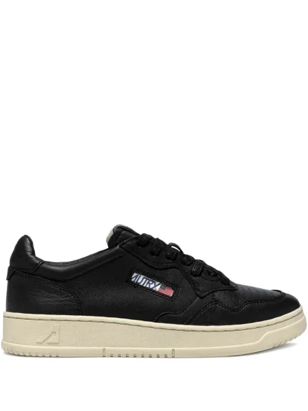 Sneakerși Autry din piele negru