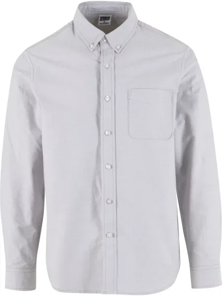Urban Classics Cămașă deschis gri