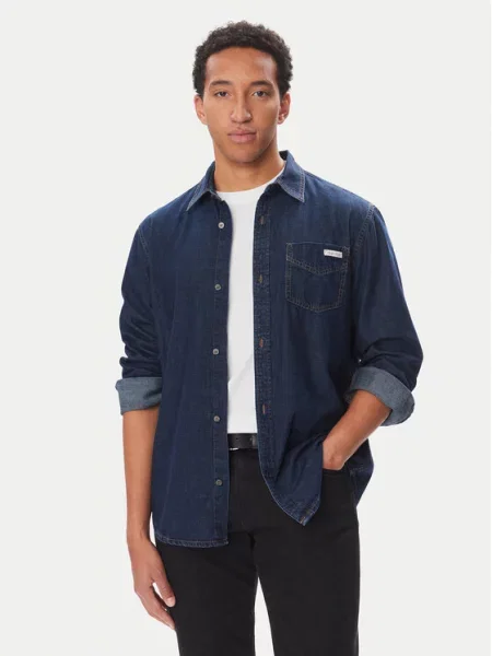 Calvin Klein Jeans Košulja CLASSIC FELDMAN' plava