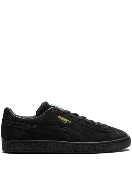 Sneakerși Puma Suede din piele de căprioară negru