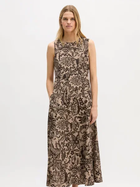 Сукня міді Marc O’Polo коричневий