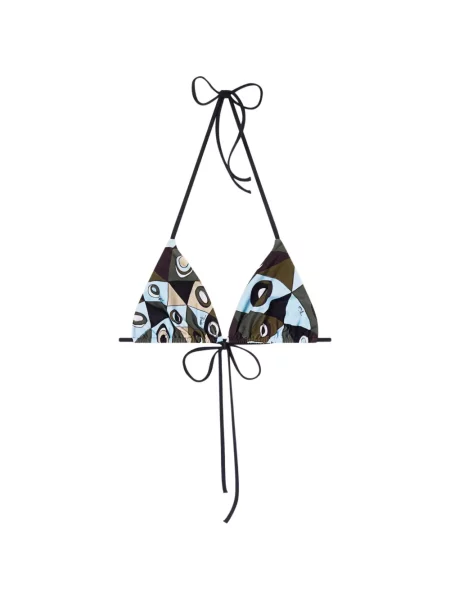 Top Pucci z nadrukiem zielony