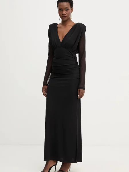 Сукня Haveone maxi облягаюча чорний