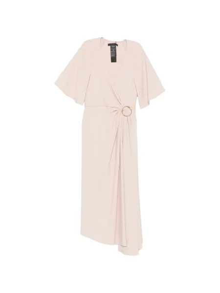 Rochie Max Mara asimetrică roz