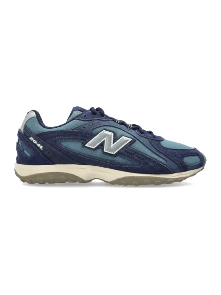 Sneakersy New Balance zamszowe niebieskie