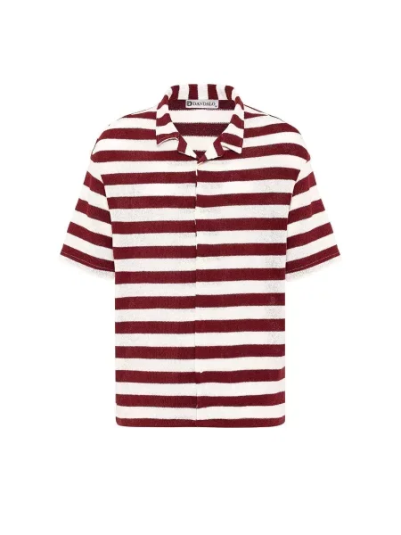 Dandalo Košile bordó bílá