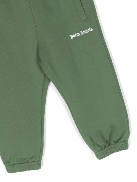 Spodnie dziecięce Palm Angels zielone
