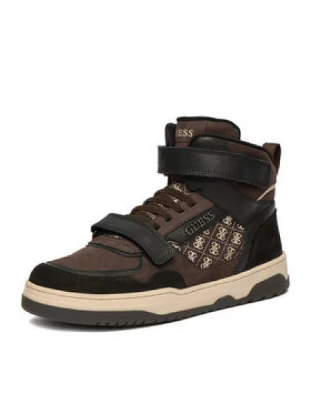 Sneakersy Guess hnedá