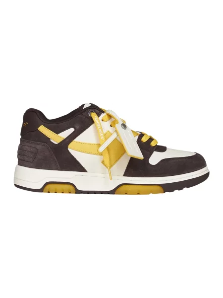 Sneakersy Off-white biznesowe białe
