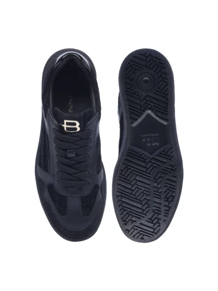Sneakersy Baldinini skórzane czarne