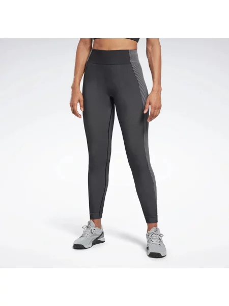 Joga legíny Reebok bezproblémové čierna