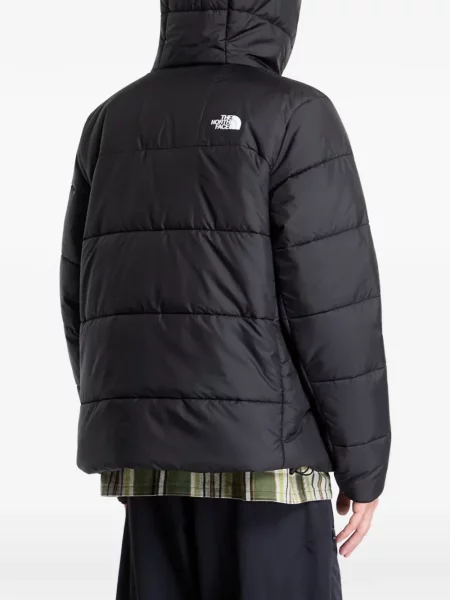Geacă The North Face cu glugă negru
