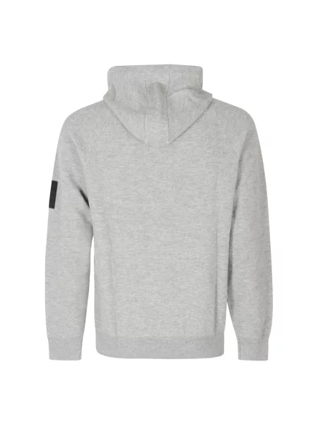 Bluza z kapturem Outhere wełniana szara