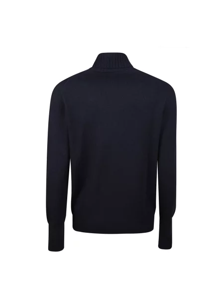 Sweter z golfem Ballantyne niebieski