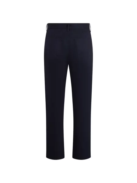Pantaloni Moschino cu autograf albastru