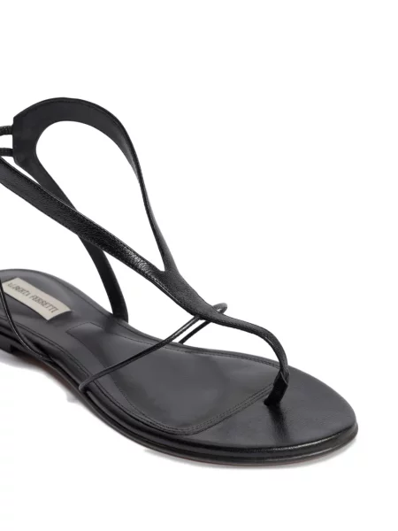 Sandale Alberta Ferretti din piele negru