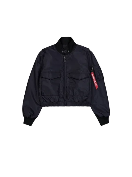 ALPHA INDUSTRIES Geacă de primăvară-toamnă roșu / negru alb