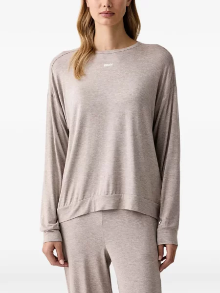Lung pijamale Dkny cu imagine