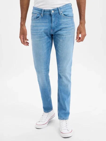 Tommy Jeans Dżinsy Mężczyźni jednolity niebieski