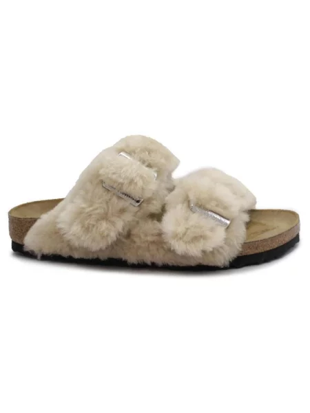 Šľapky Birkenstock béžová