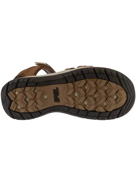 Sneakerși Teva din piele maro
