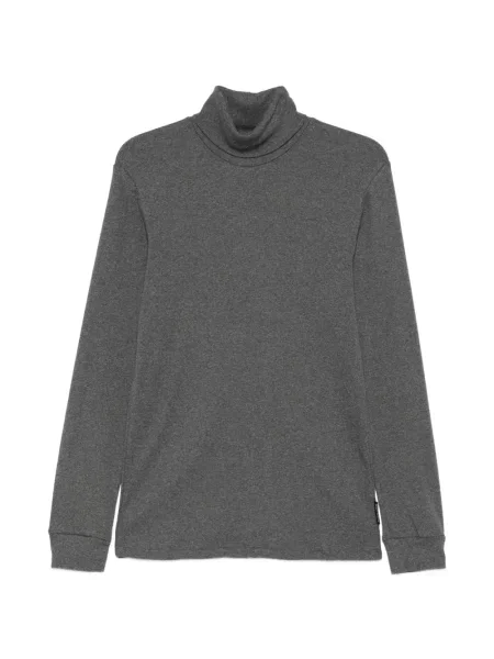 Lung tricou polo Marc O'polo gri