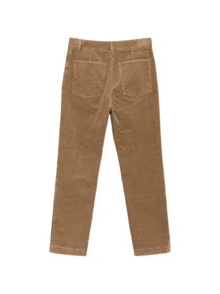 Pantaloni Barena de catifea cord maro