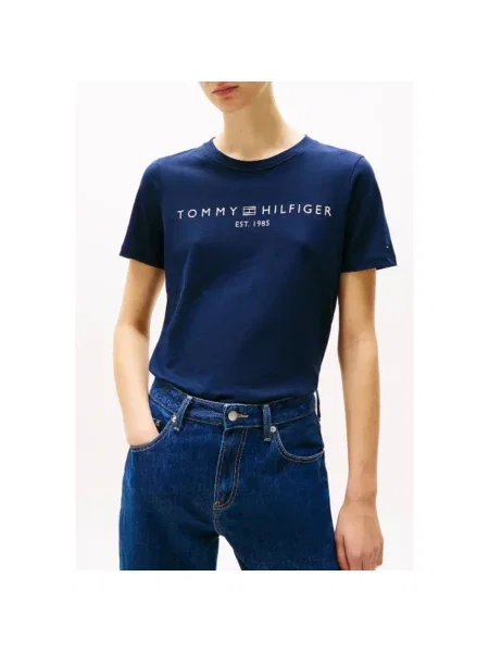 Tommy Hilfiger T-Shirt Granatowy niebieska