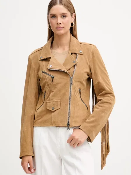ViCOLO jachetă pentru femei din piele maro