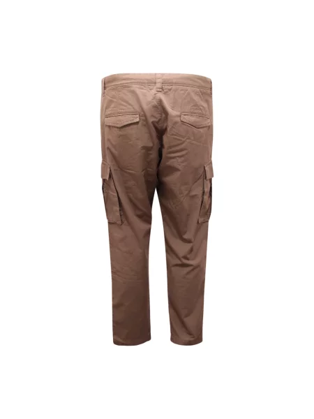 Spodnie cargo Officina36 brązowe