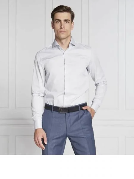 BOSS BLACK Cămașă negru