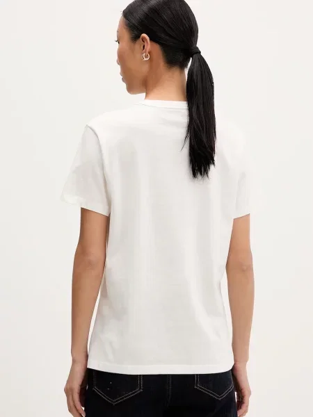 HUGO T-shirt beżowa