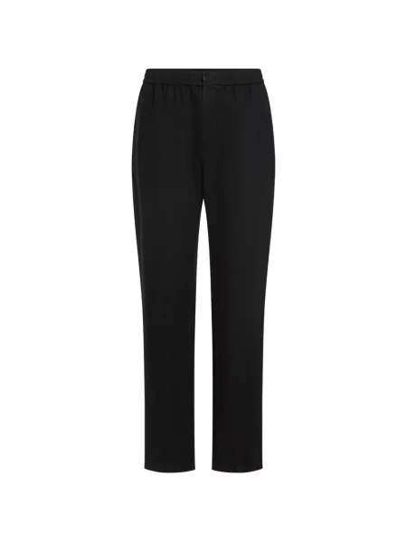 Pantaloni Karl Lagerfeld de in casual negru
