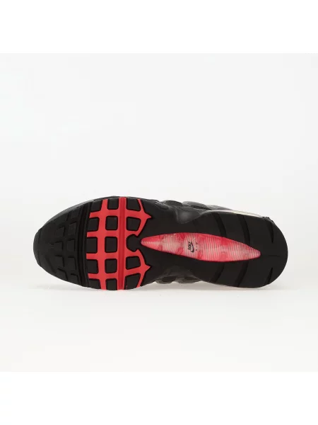 Sneakers Nike Air Max 95 Big Bubble Black/ Solar Red-Medium Ash-Dk Pewter EUR μαύρο