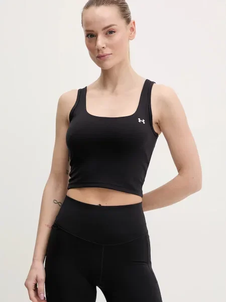 Krótka koszulka Under Armour czarna