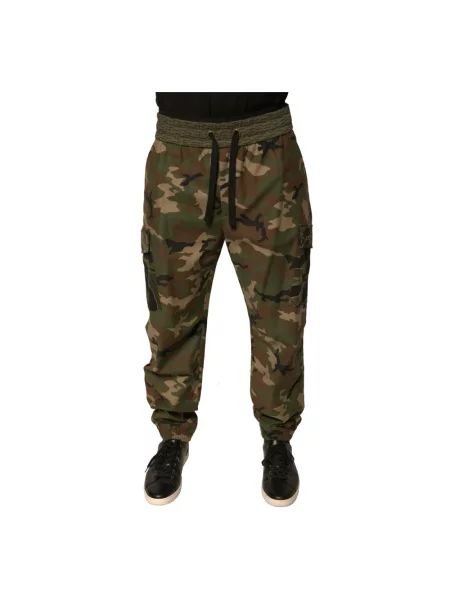 Spodnie cargo Dolce And Gabbana w kamuflażu