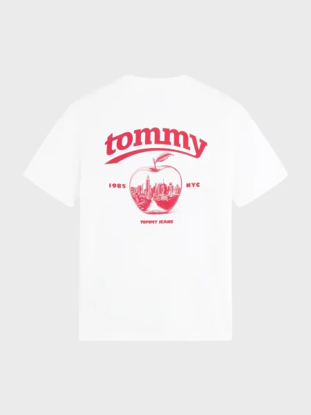 Футболка Tommy Jeans біла