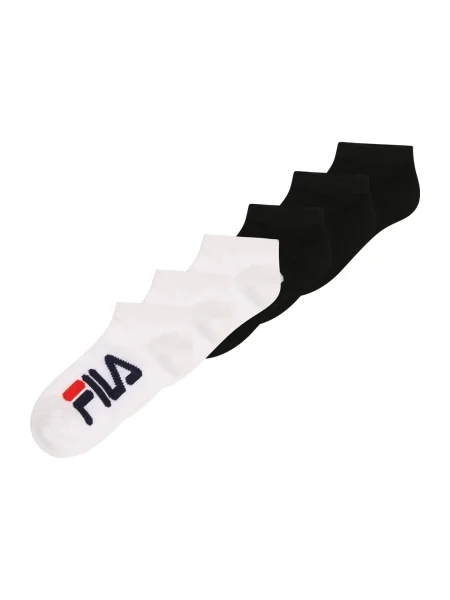 FILA Șosete bleumarin / roșu / negru alb