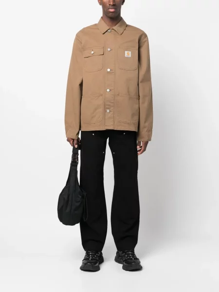 Džíny Carhartt Wip černé