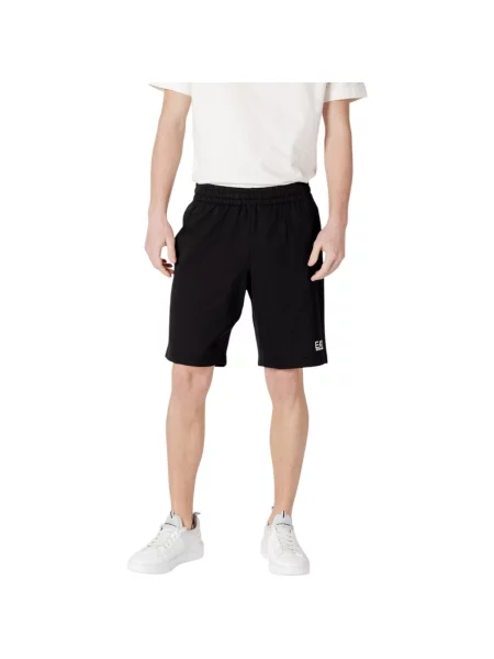 Sportovní kraťasy Emporio Armani Ea7 černé