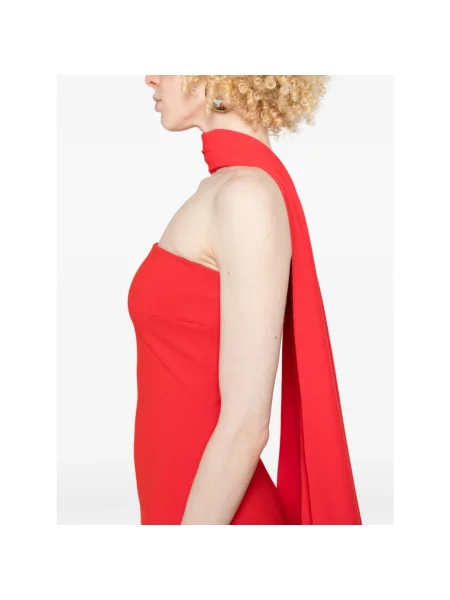 Sukienka maxi Solace London czerwona