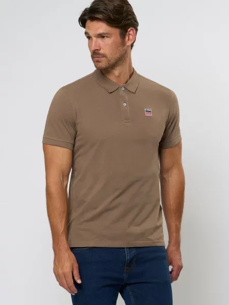 VINSON Tricou VMMike deschis maro