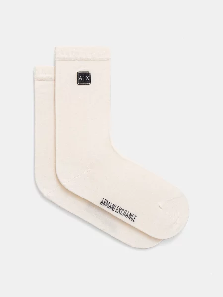 Armani Exchange Ponožky béžové