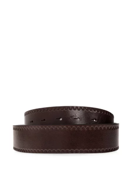 Cu centură curea Dsquared2 din piele cu cataramă maro