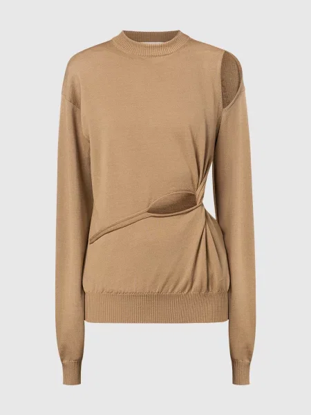 Джемпер Holiday з вовни Max Mara Sportmax бежевий